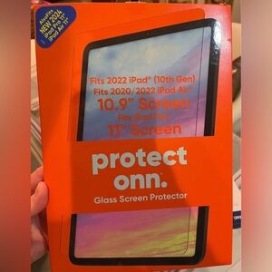 On Running Glass Screen Protector for iPad - Orange